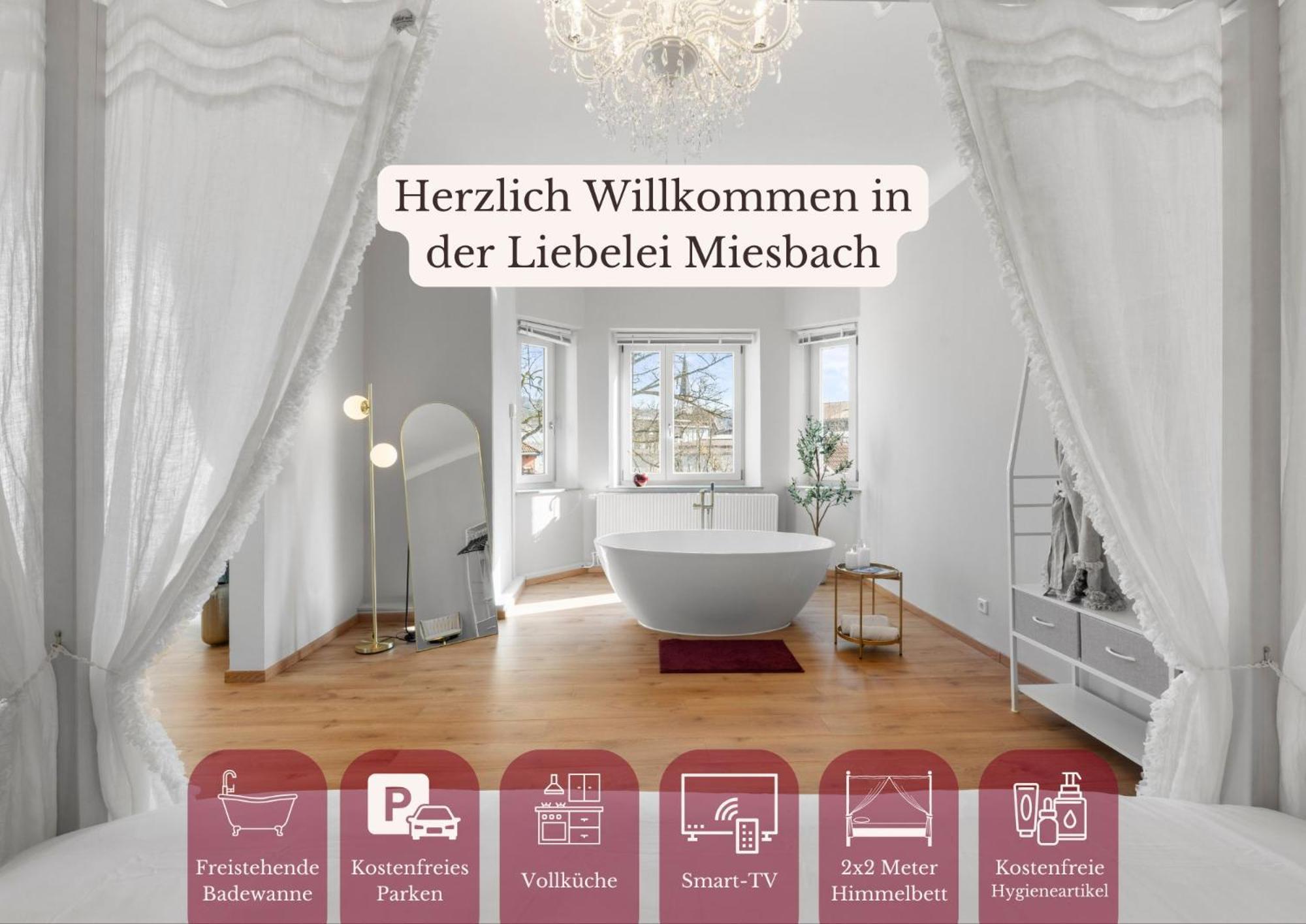 Liebelei Miesbach - Boutique-Apartment Mit Terrasse Im Zentrum Luaran gambar