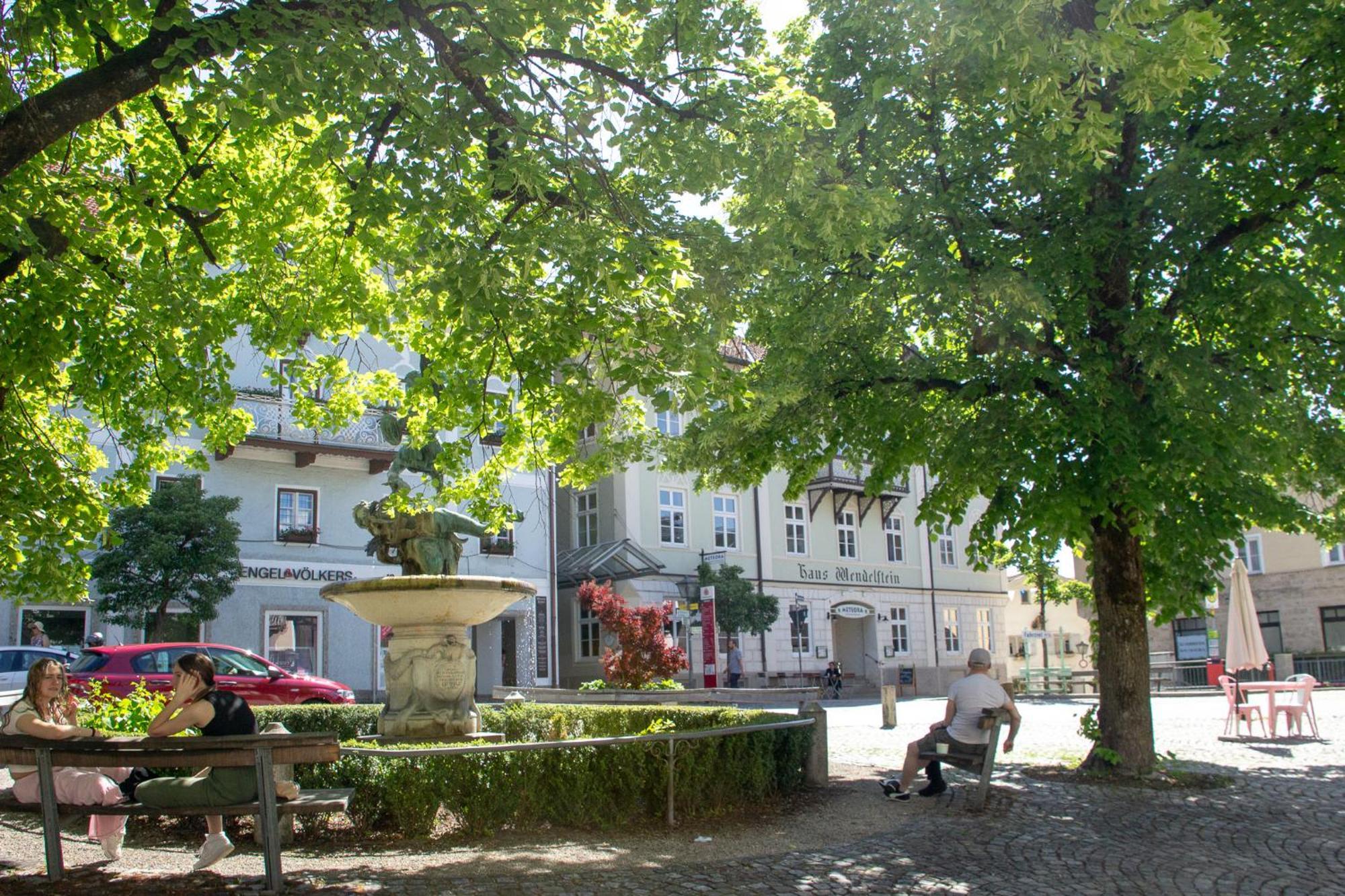 Liebelei Miesbach - Boutique-Apartment Mit Terrasse Im Zentrum Luaran gambar